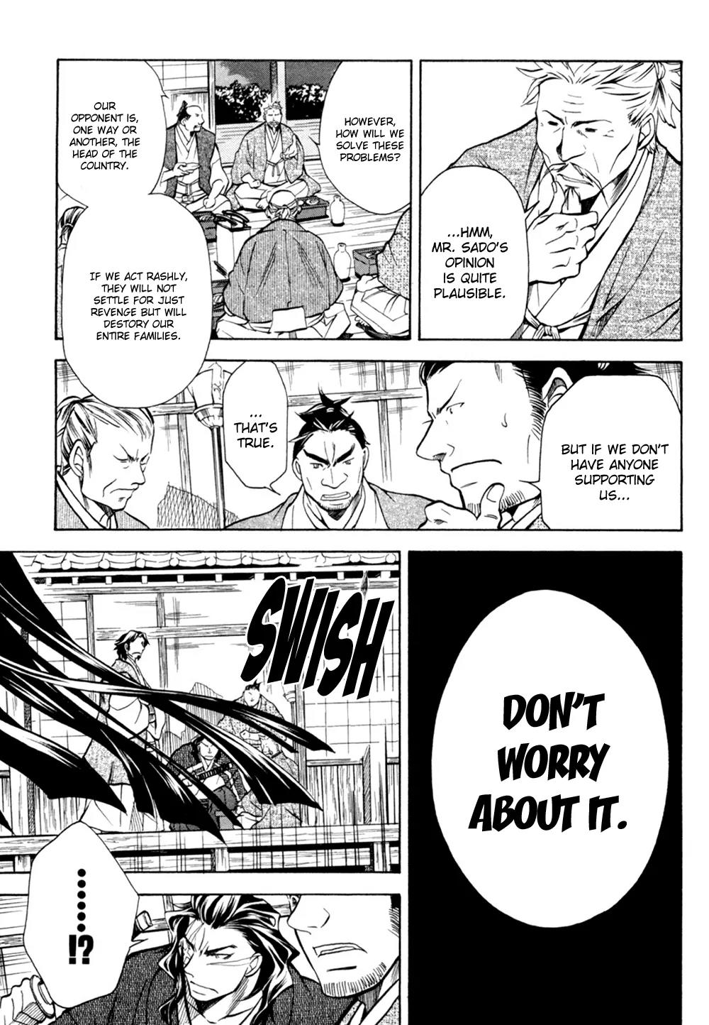 Sengoku Strays Chapter 34 page 21 - Chapter 34: Omen of Betrayal