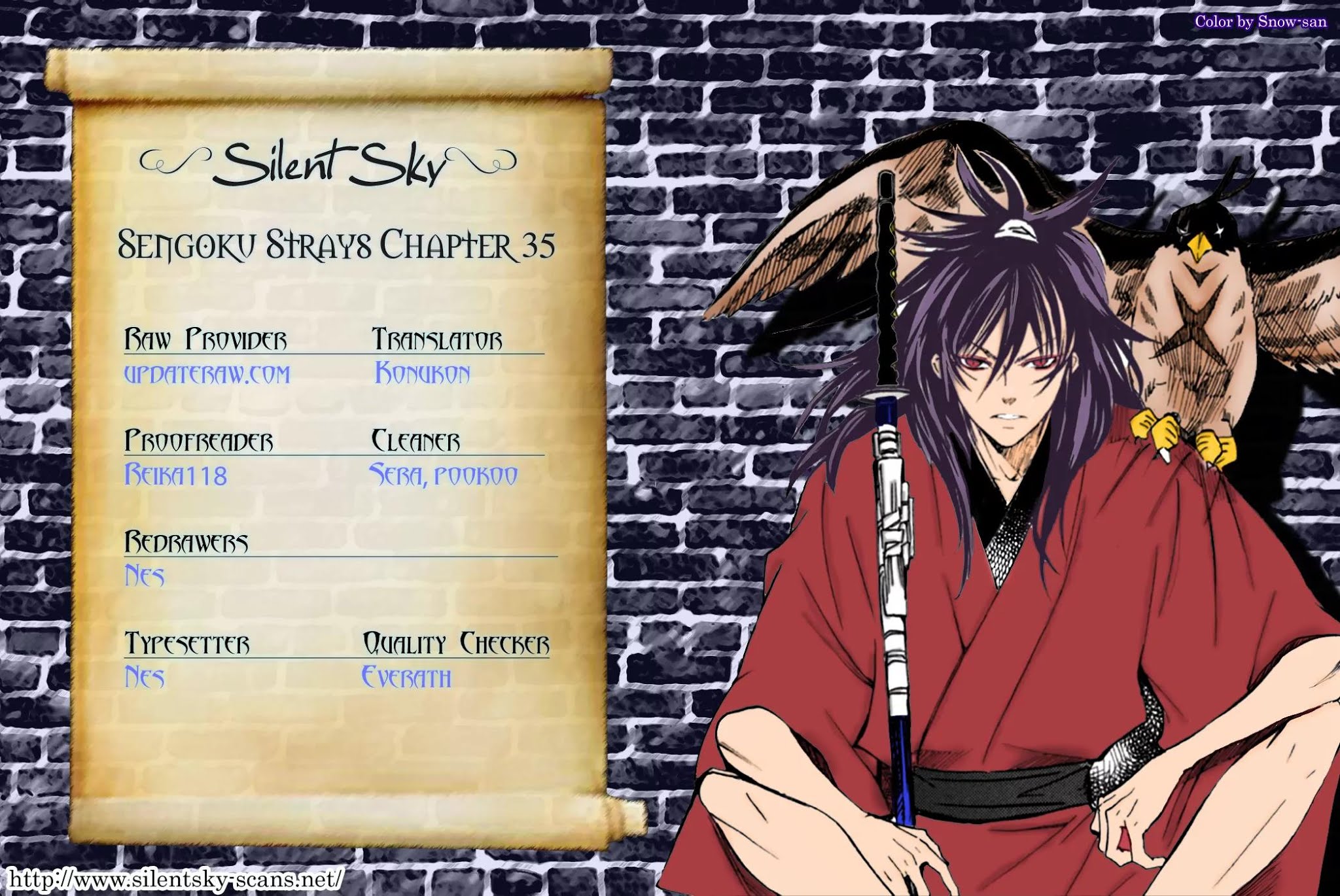 Sengoku Strays Chapter 35 page 1 - Chapter 35: A small step Forward