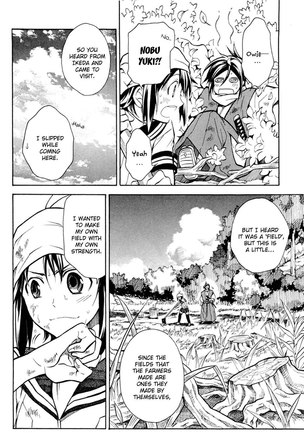 Sengoku Strays Chapter 35 page 10 - Chapter 35: A small step Forward