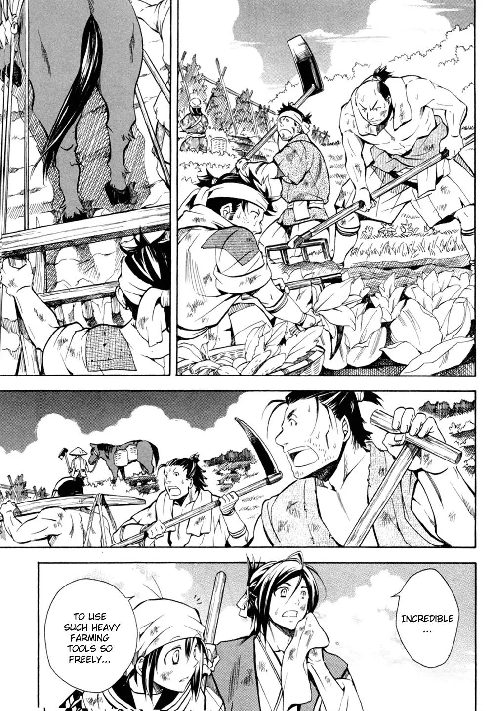 Sengoku Strays Chapter 35 page 13 - Chapter 35: A small step Forward
