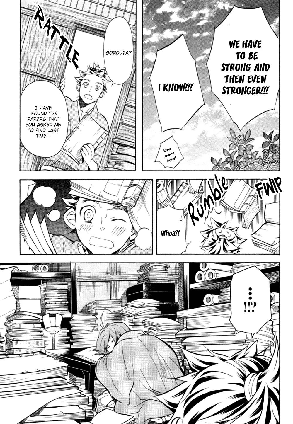 Sengoku Strays Chapter 35 page 21 - Chapter 35: A small step Forward