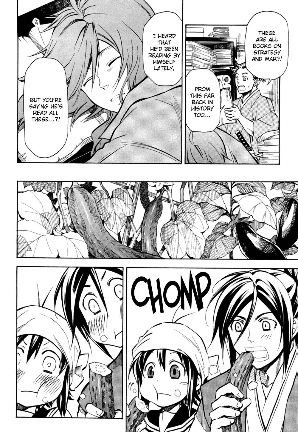 Sengoku Strays Chapter 35 page 22 - Chapter 35: A small step Forward