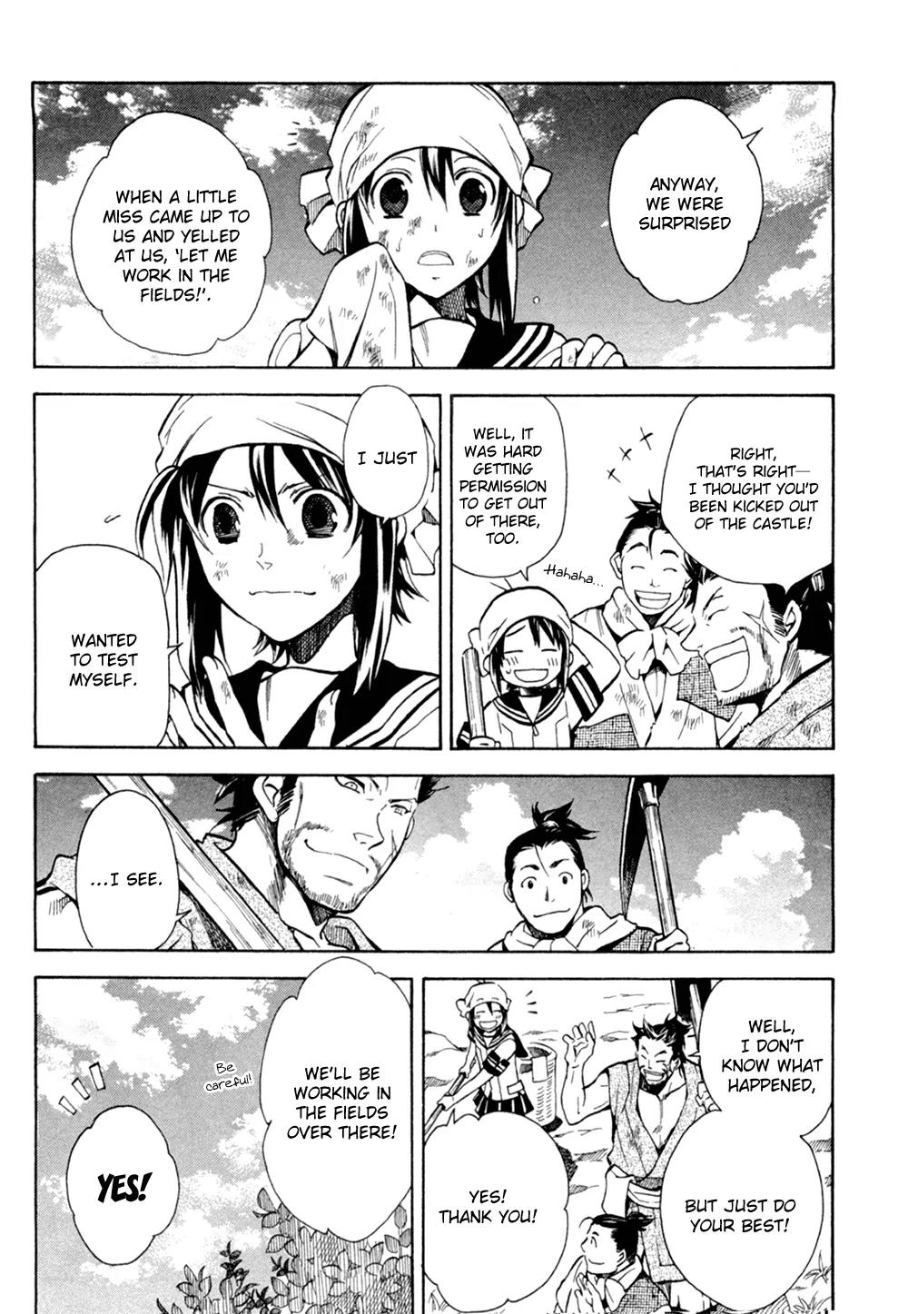 Sengoku Strays Chapter 35 page 8 - Chapter 35: A small step Forward