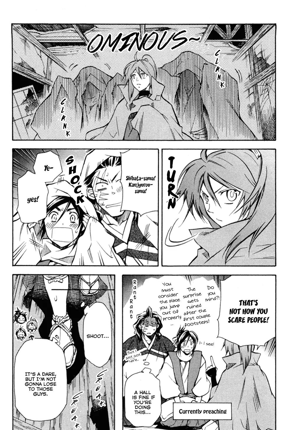 Sengoku Strays Chapter 36.5 page 10 - Chapter 36.5: A Test of Courage