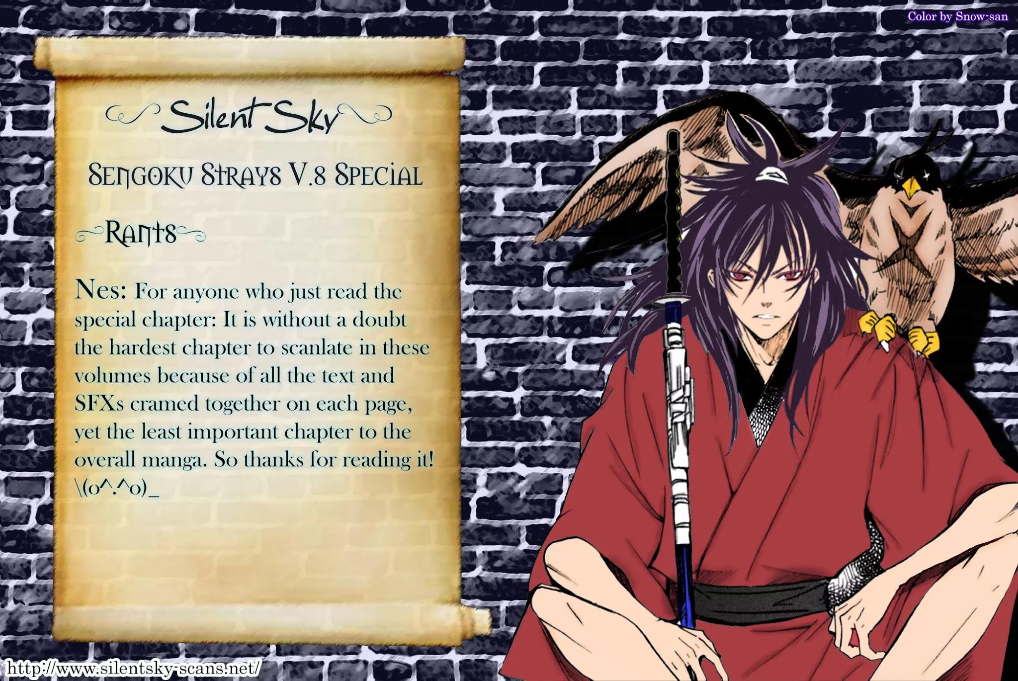 Sengoku Strays Chapter 36.5 page 25 - Chapter 36.5: A Test of Courage
