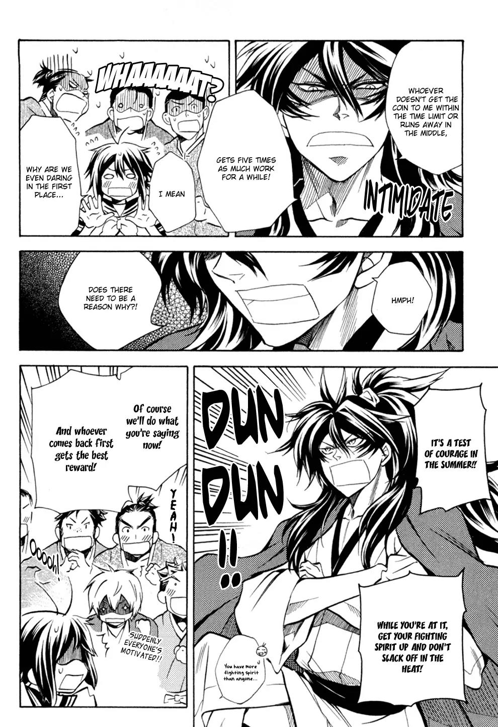 Sengoku Strays Chapter 36.5 page 6 - Chapter 36.5: A Test of Courage
