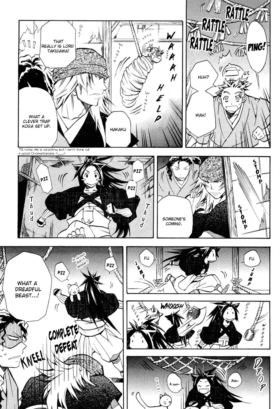 Sengoku Strays Chapter 36.5 page 9 - Chapter 36.5: A Test of Courage