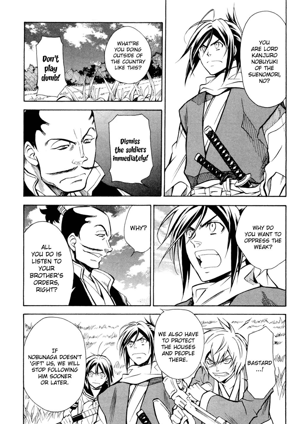 Sengoku Strays Chapter 36 page 11 - Chapter 36: The Tobe Rebellion