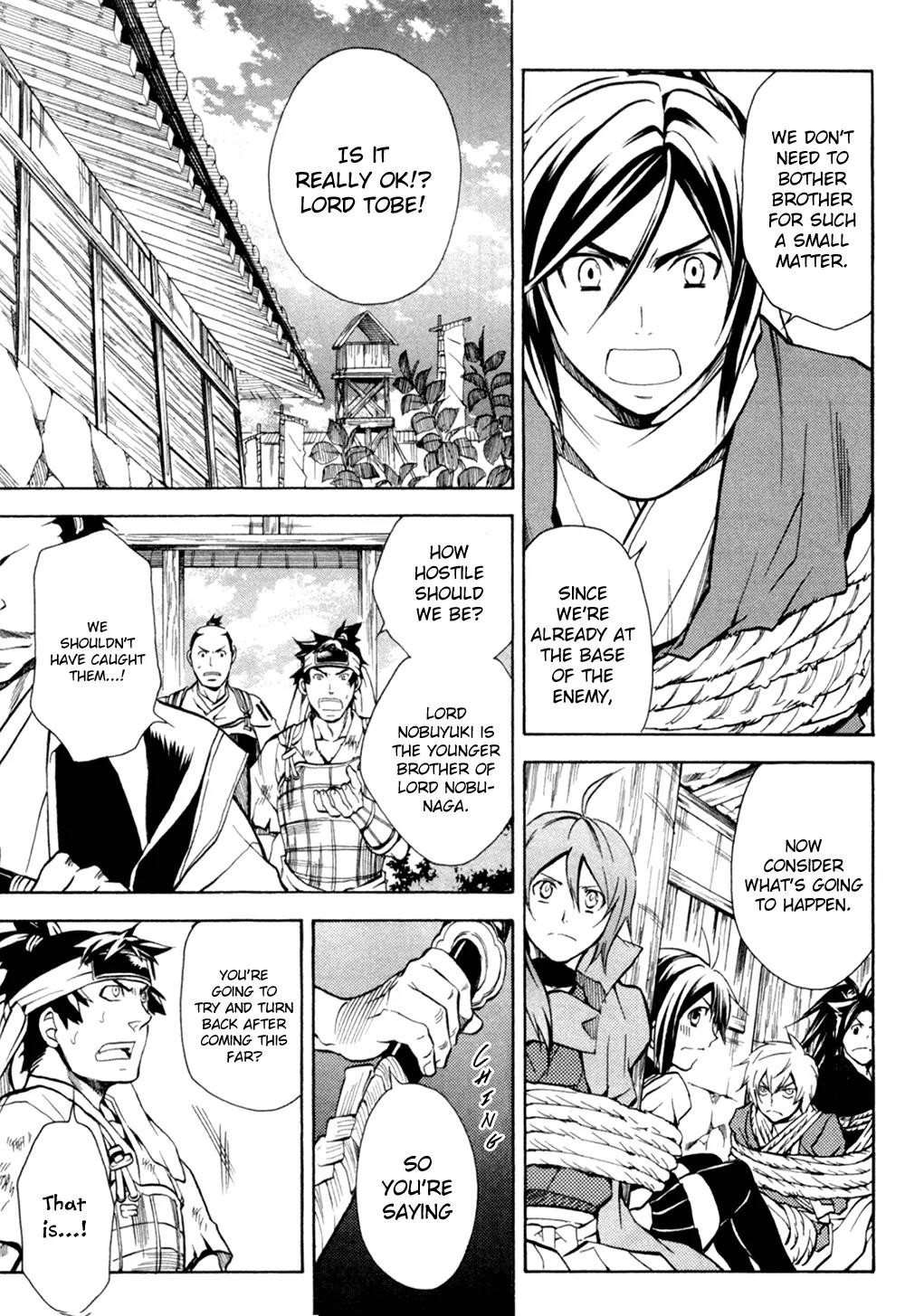 Sengoku Strays Chapter 36 page 15 - Chapter 36: The Tobe Rebellion