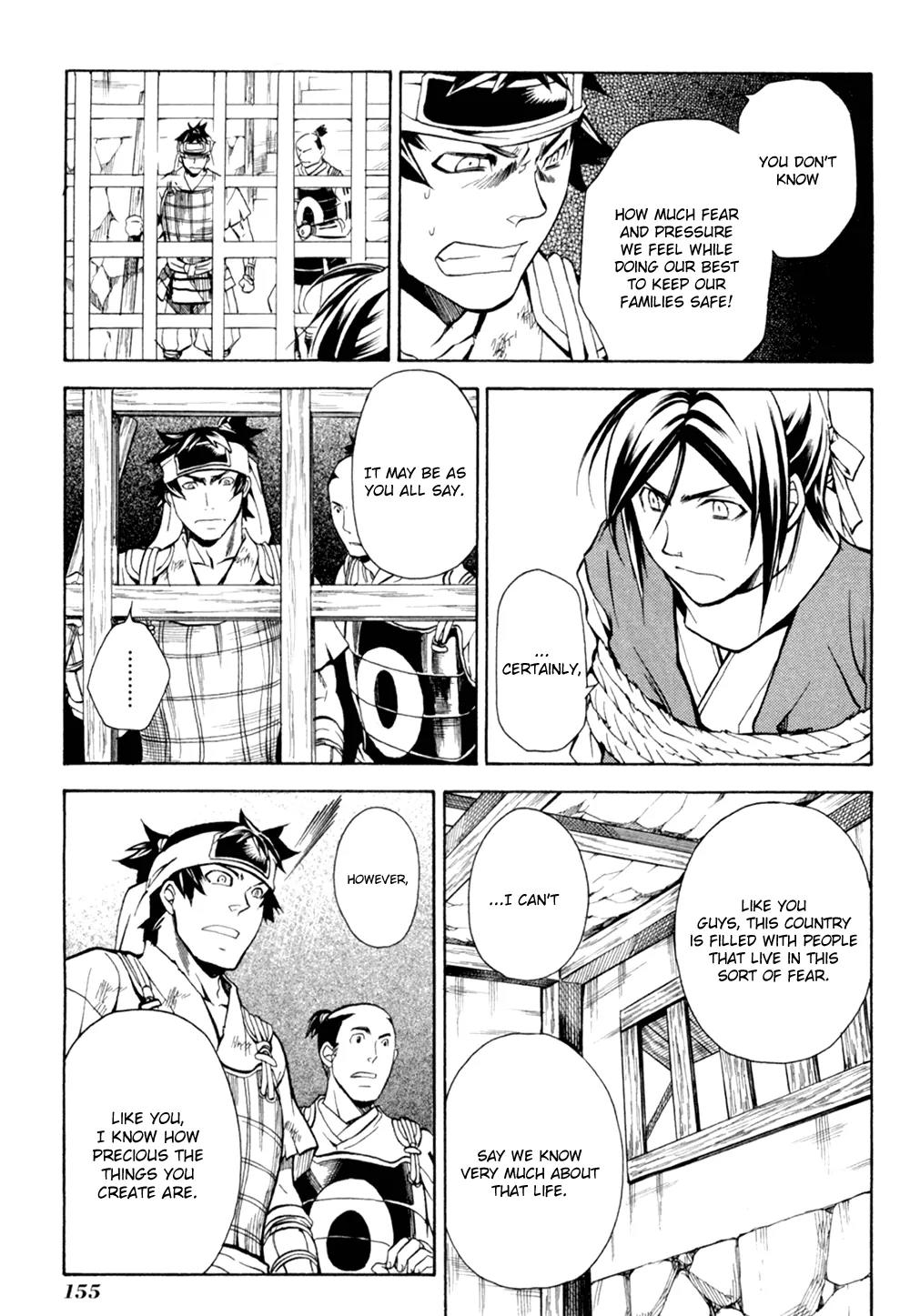 Sengoku Strays Chapter 36 page 19 - Chapter 36: The Tobe Rebellion
