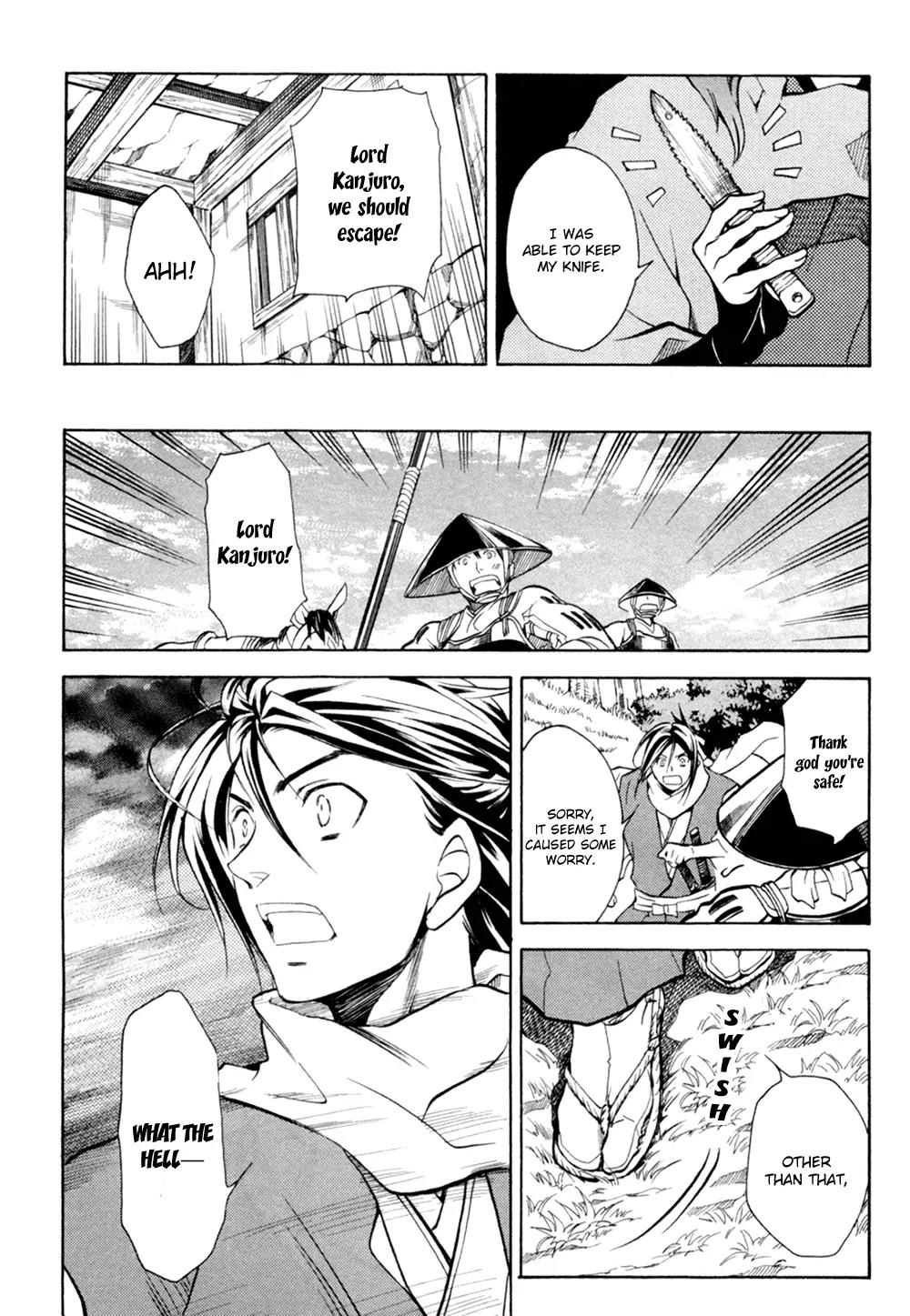 Sengoku Strays Chapter 36 page 23 - Chapter 36: The Tobe Rebellion