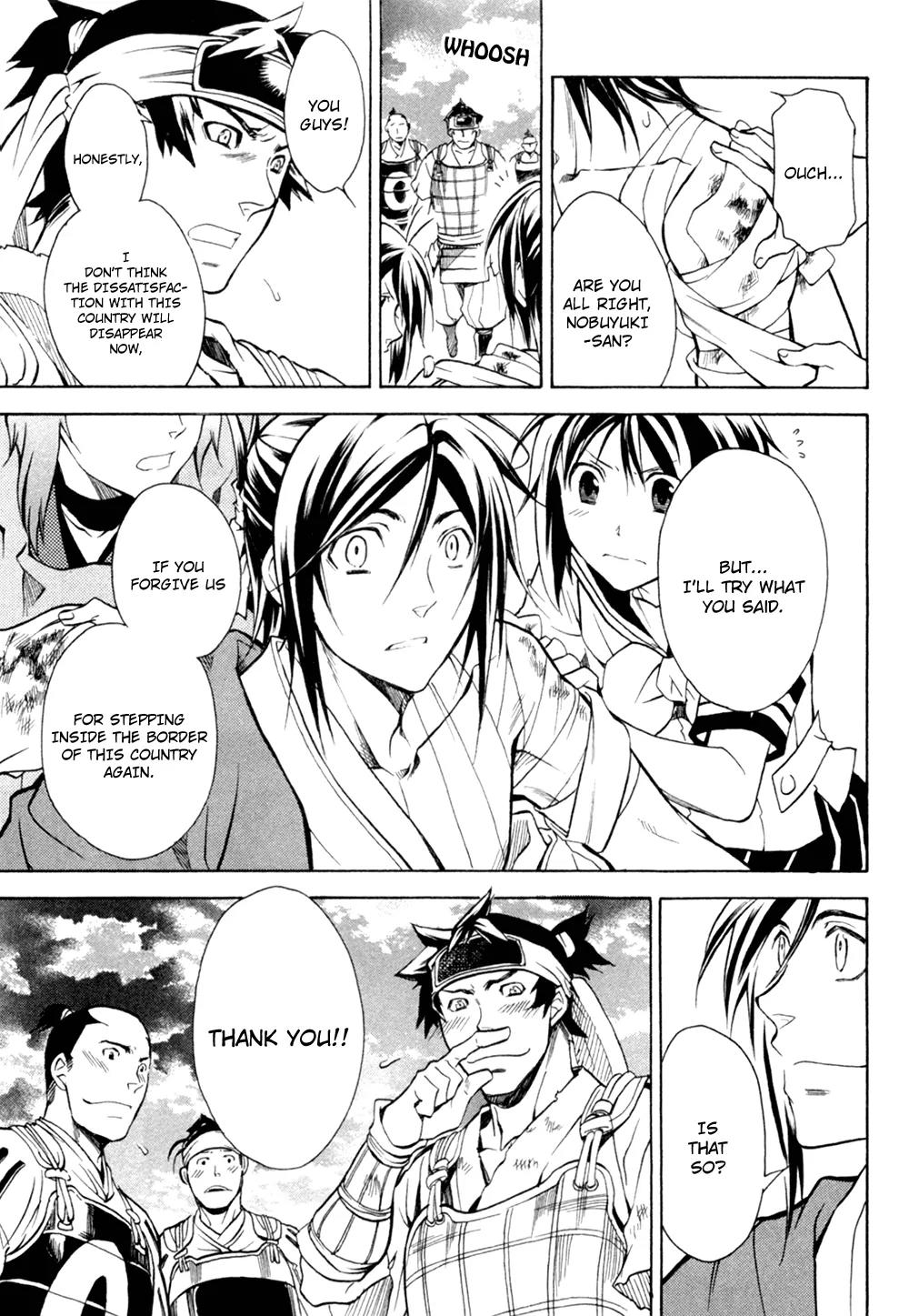 Sengoku Strays Chapter 36 page 33 - Chapter 36: The Tobe Rebellion