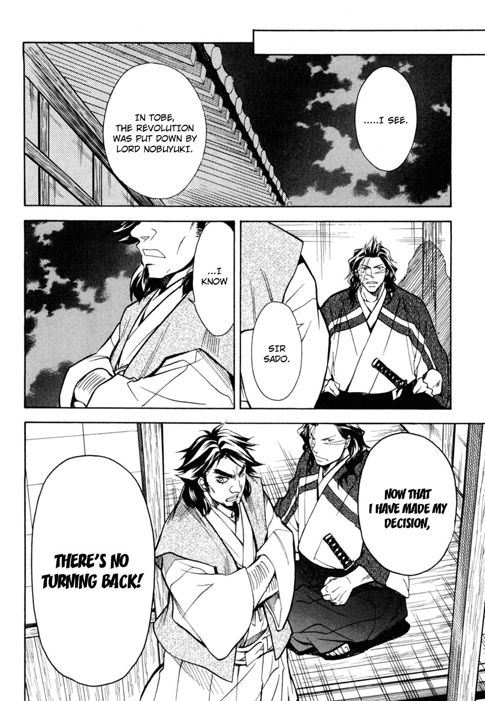 Sengoku Strays Chapter 36 page 34 - Chapter 36: The Tobe Rebellion