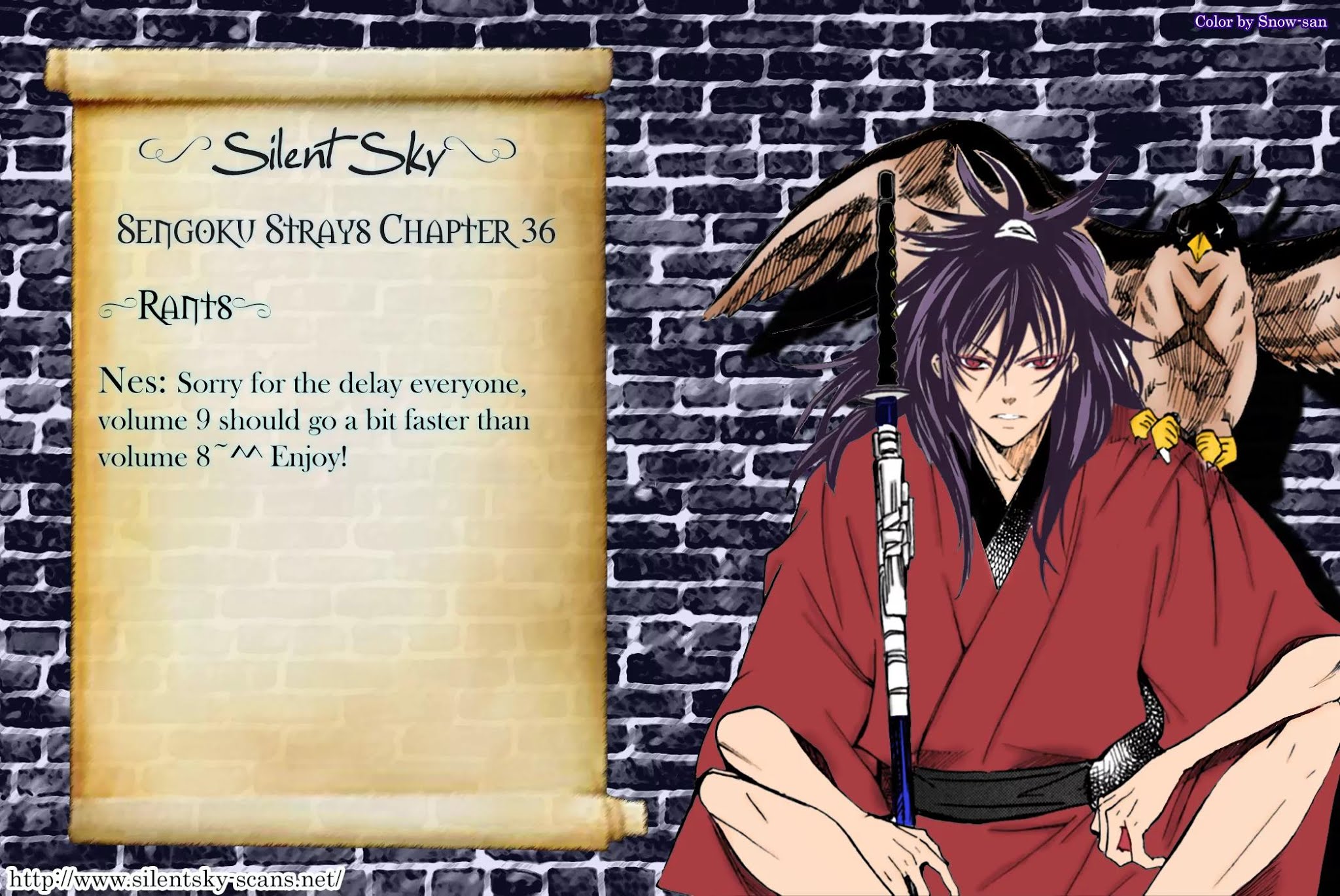 Sengoku Strays Chapter 36 page 36 - Chapter 36: The Tobe Rebellion