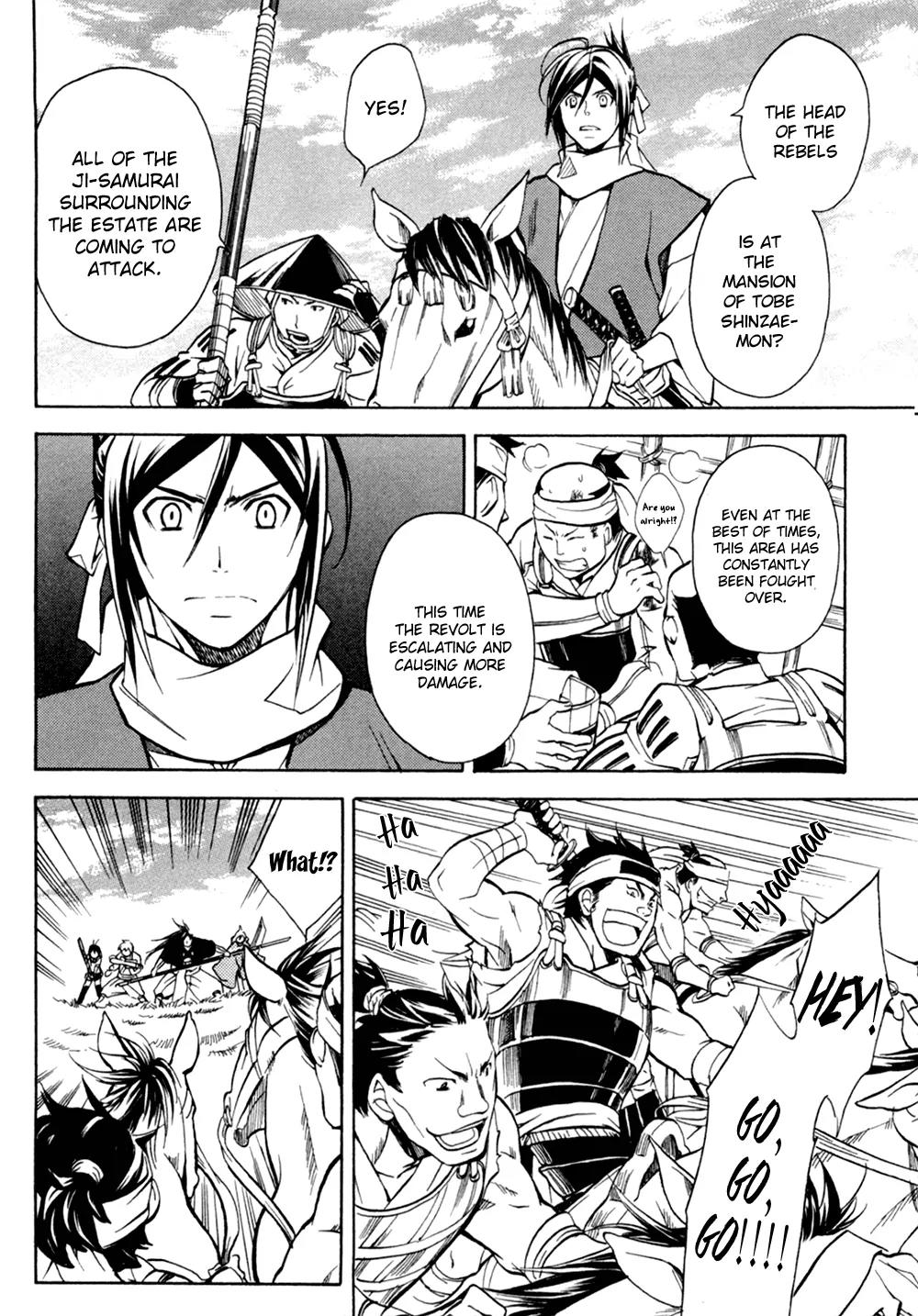 Sengoku Strays Chapter 36 page 8 - Chapter 36: The Tobe Rebellion
