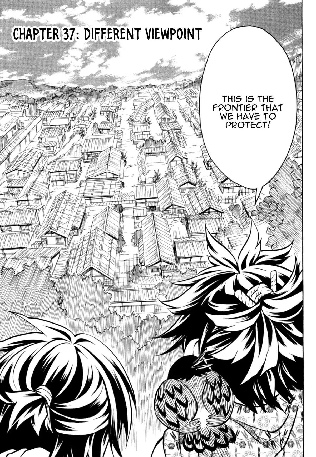 Sengoku Strays Chapter 37 page 12 - Chapter 37: Different Viewpoint