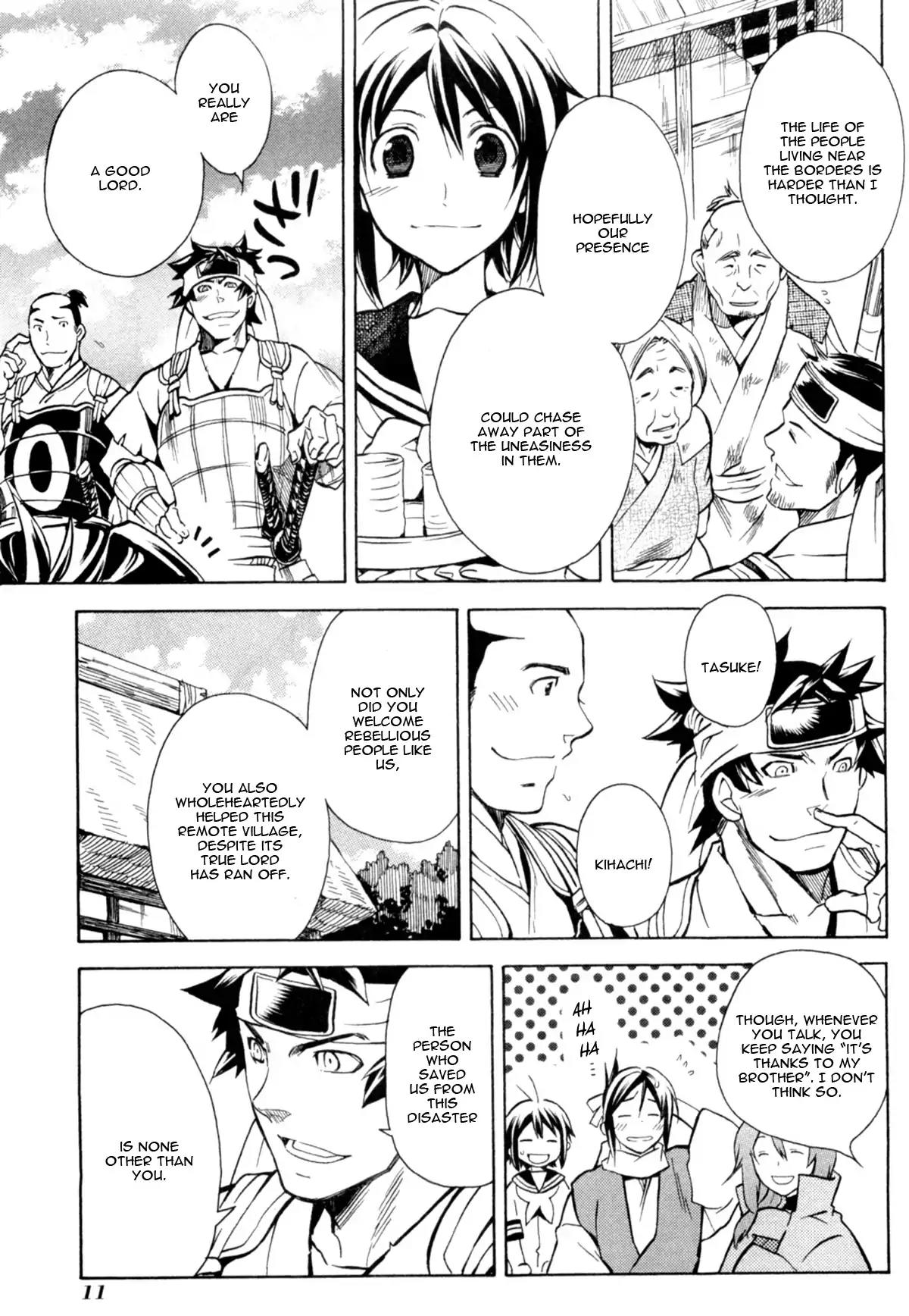 Sengoku Strays Chapter 37 page 16 - Chapter 37: Different Viewpoint
