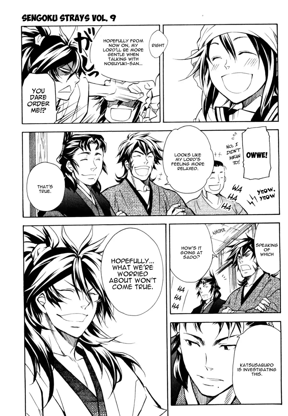 Sengoku Strays Chapter 37 page 24 - Chapter 37: Different Viewpoint