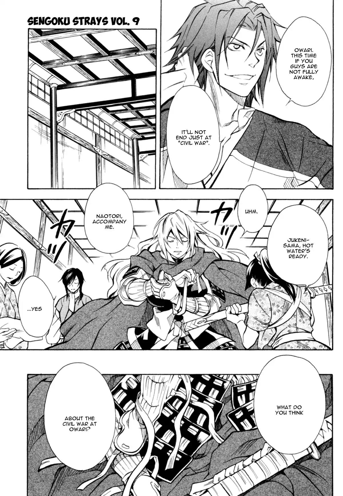 Sengoku Strays Chapter 37 page 40 - Chapter 37: Different Viewpoint