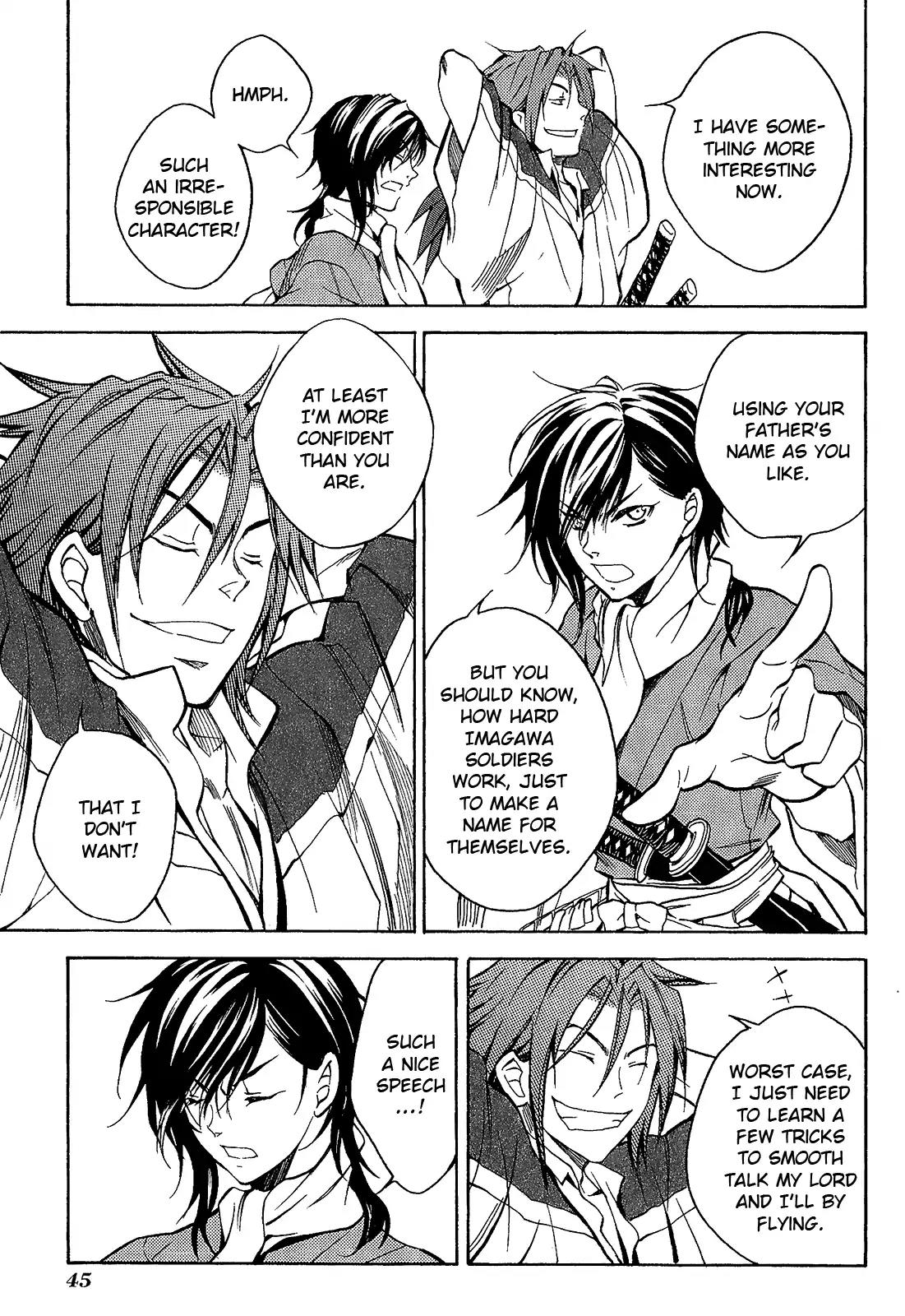Sengoku Strays Chapter 38 page 4 - Chapter 38: Strategist Reappears