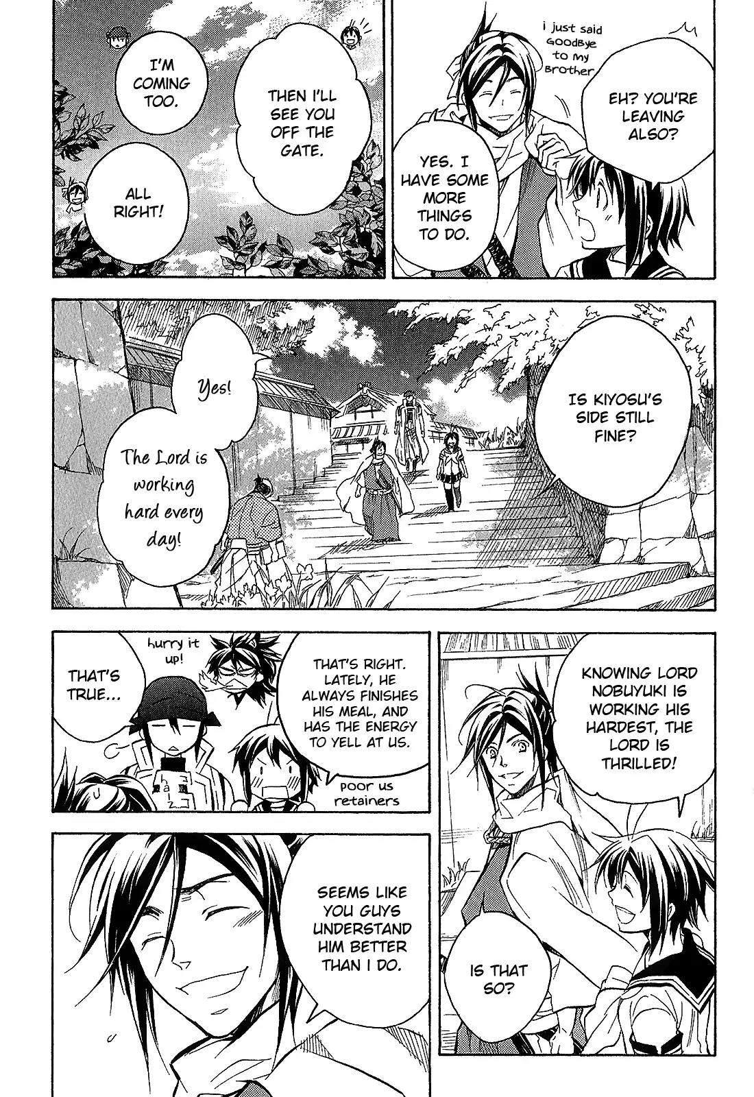 Sengoku Strays Chapter 39 page 18 - Chapter 39: Whirlpool