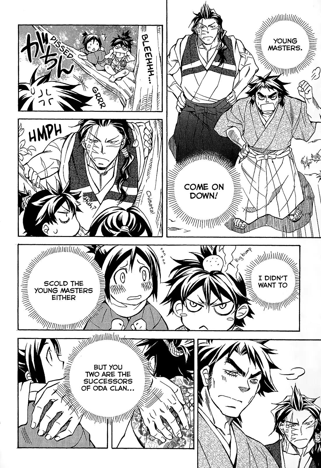 Sengoku Strays Chapter 40 page 15 - Chapter 40: The Oath Under the Rain