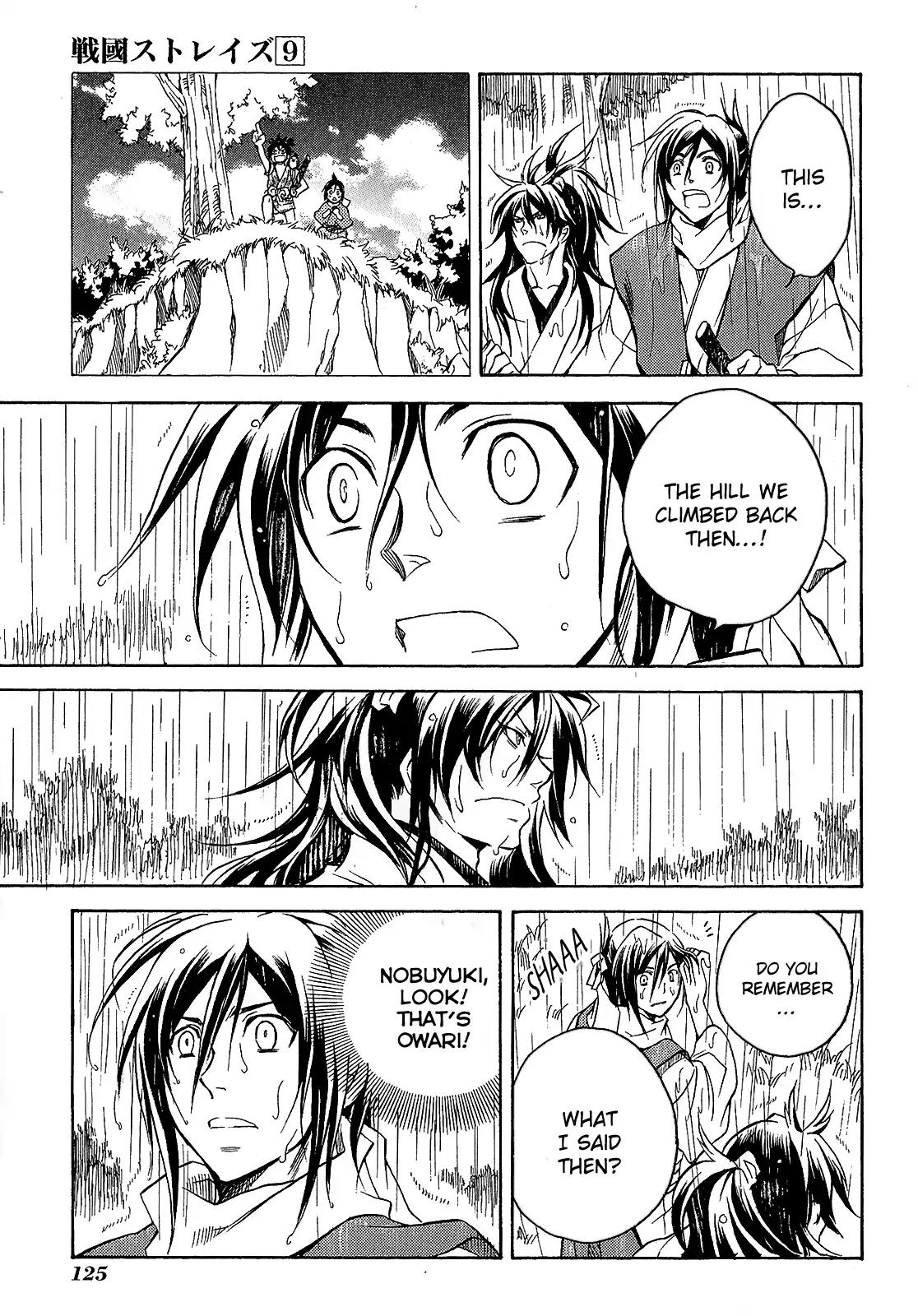 Sengoku Strays Chapter 40 page 24 - Chapter 40: The Oath Under the Rain