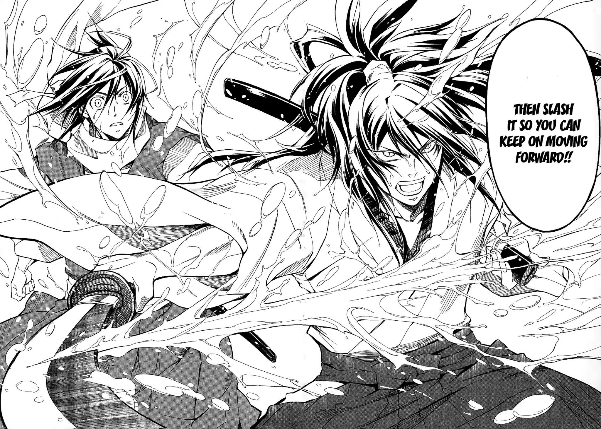 Sengoku Strays Chapter 40 page 27 - Chapter 40: The Oath Under the Rain