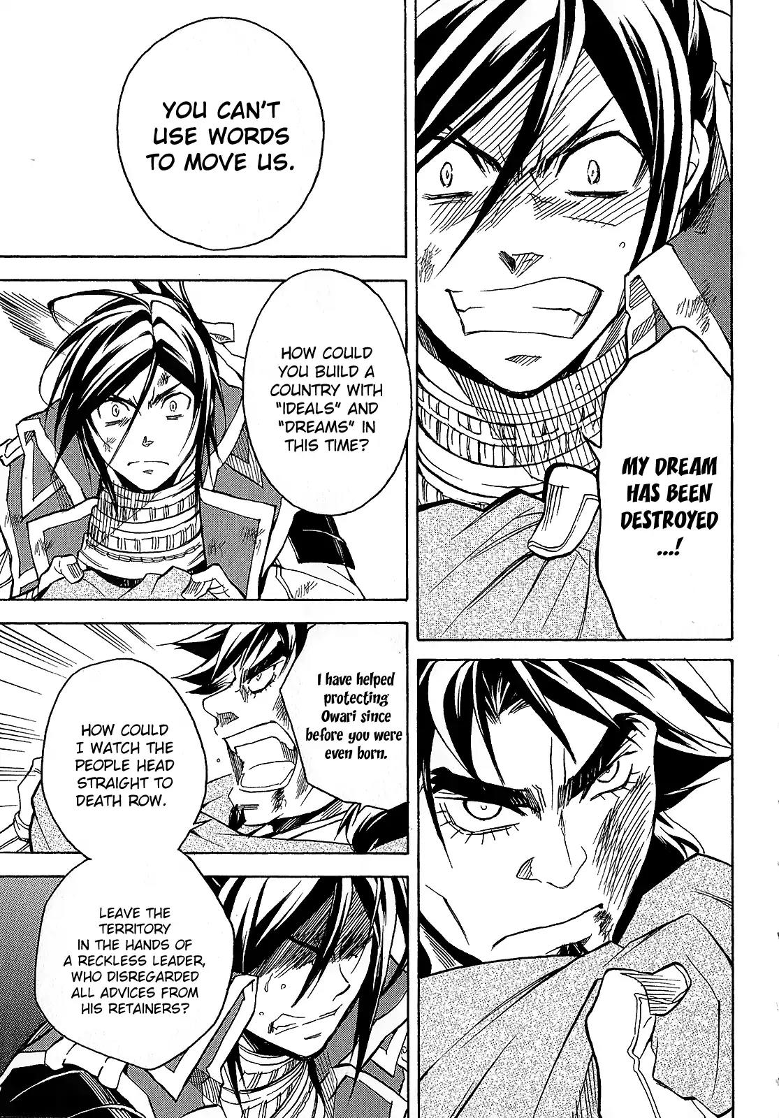 Sengoku Strays Chapter 40 page 8 - Chapter 40: The Oath Under the Rain
