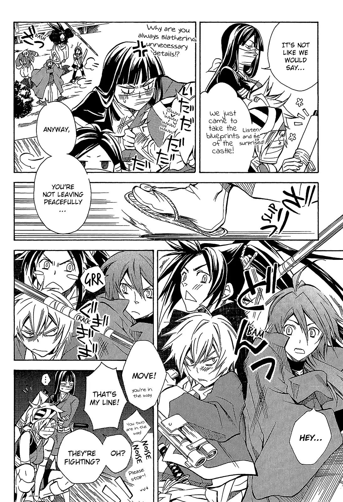 Sengoku Strays Chapter 41.5 page 18 - Chapter 41.5: One Should Not Interfere In a Sibling Quarrel