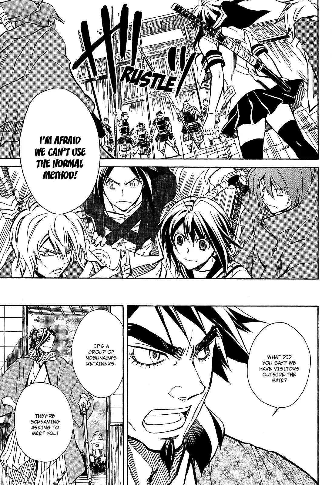 Sengoku Strays Chapter 41 page 10 - Chapter 41: Blood Soaked Dawn