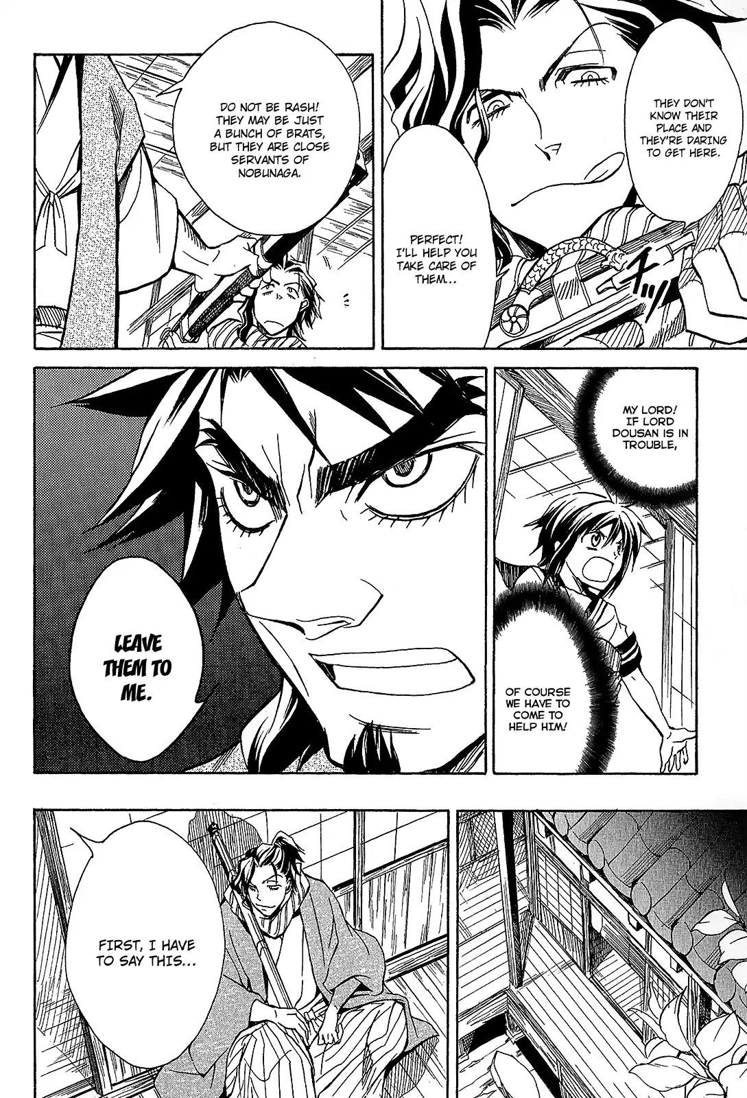 Sengoku Strays Chapter 41 page 11 - Chapter 41: Blood Soaked Dawn