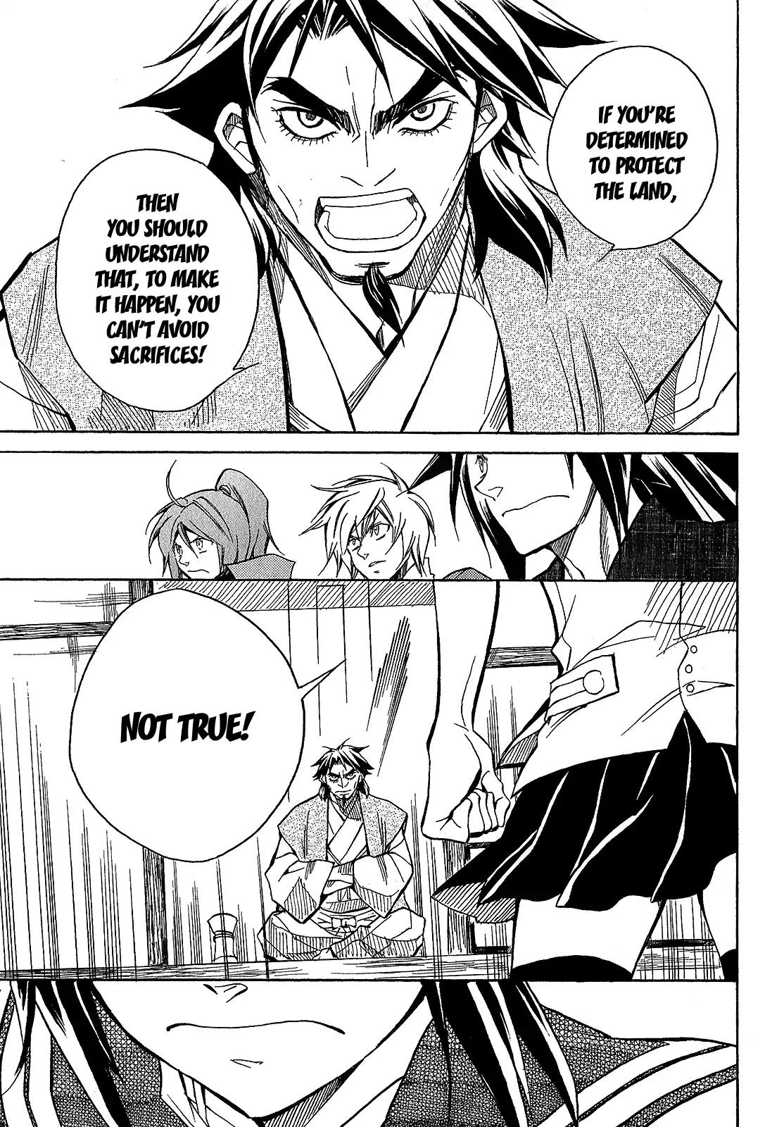 Sengoku Strays Chapter 41 page 16 - Chapter 41: Blood Soaked Dawn