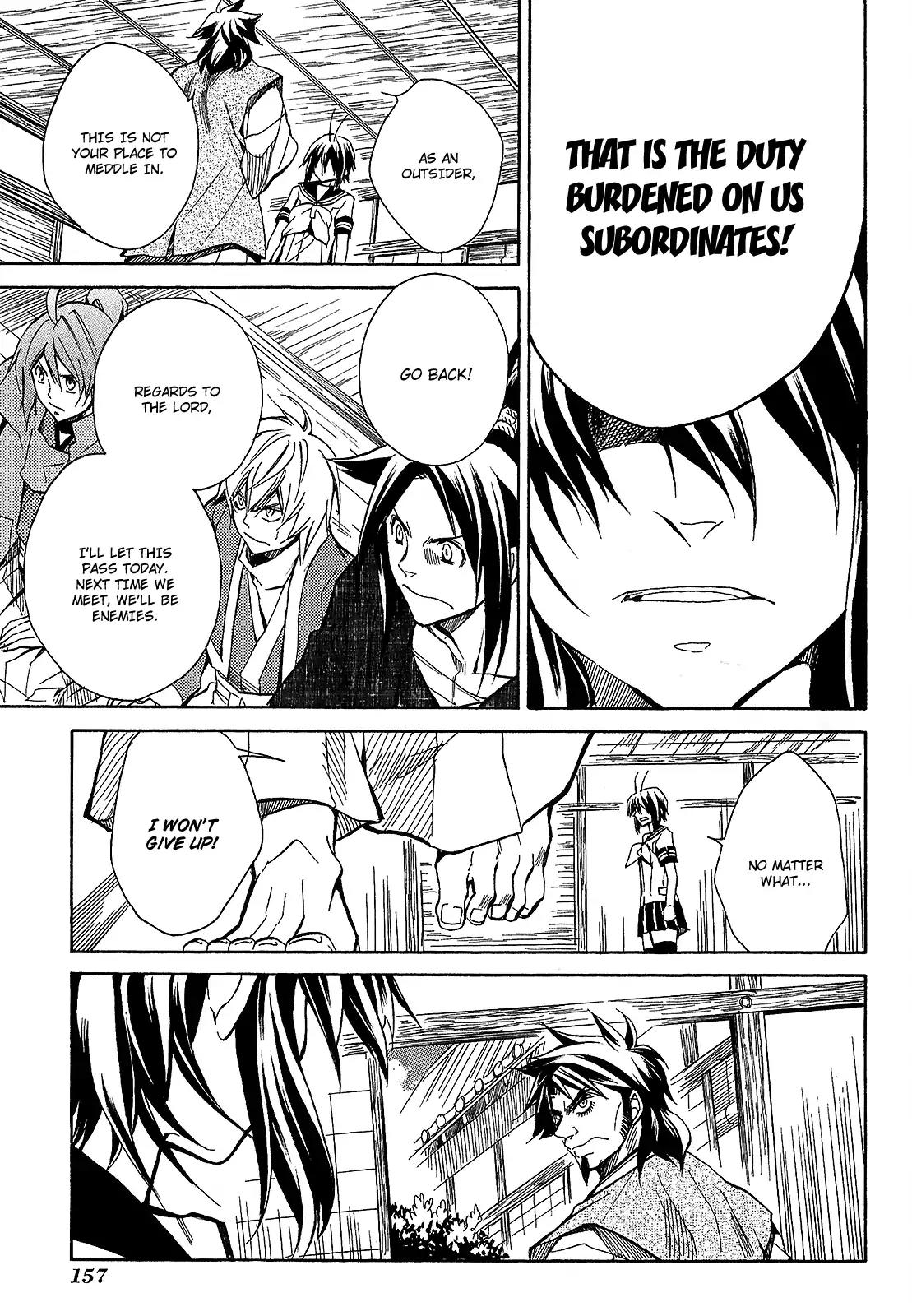 Sengoku Strays Chapter 41 page 20 - Chapter 41: Blood Soaked Dawn