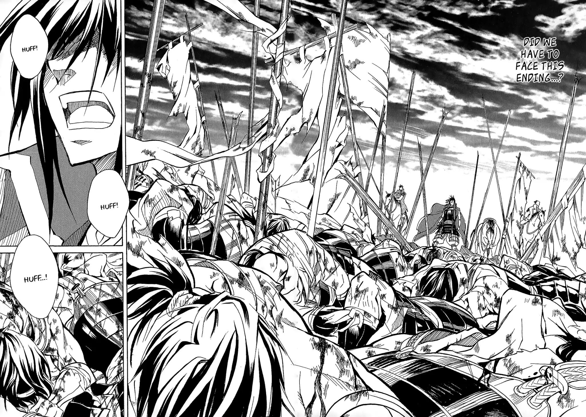 Sengoku Strays Chapter 41 page 33 - Chapter 41: Blood Soaked Dawn