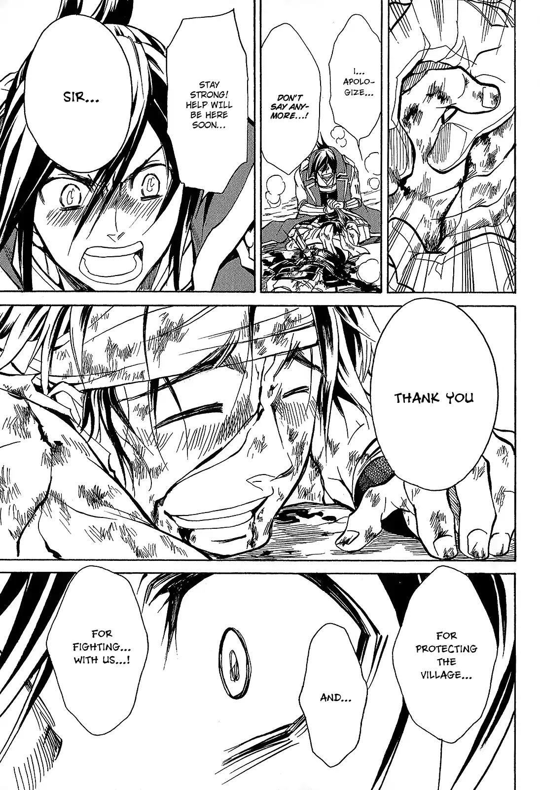 Sengoku Strays Chapter 41 page 35 - Chapter 41: Blood Soaked Dawn