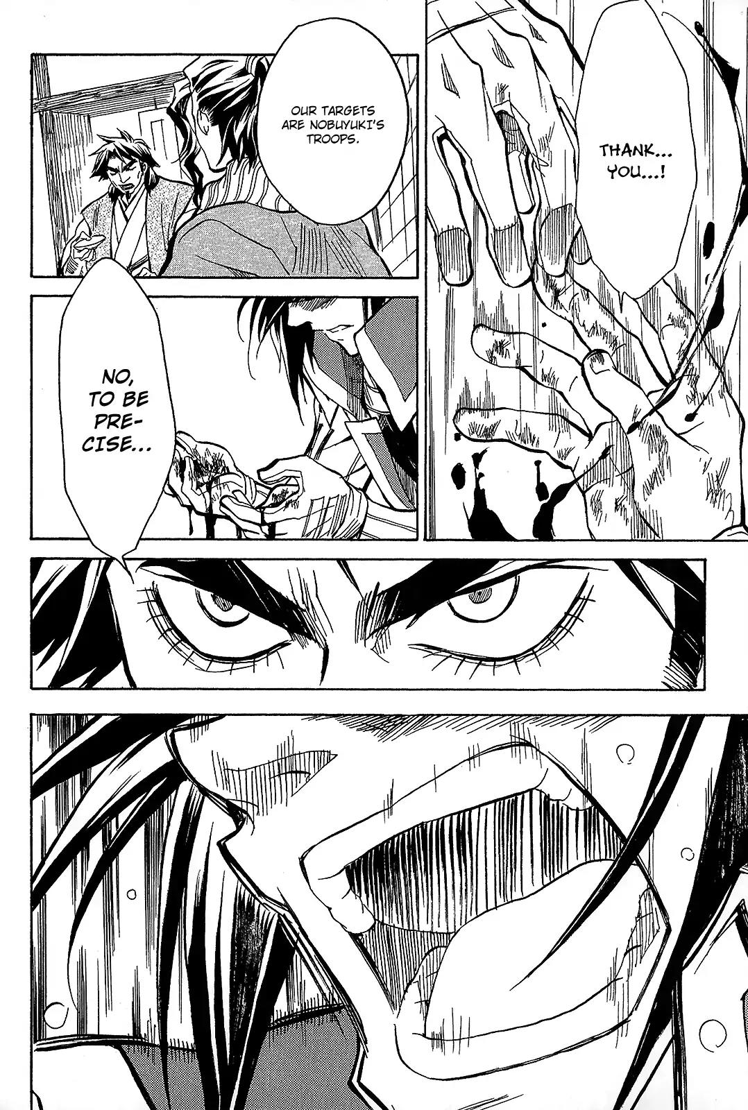 Sengoku Strays Chapter 41 page 36 - Chapter 41: Blood Soaked Dawn