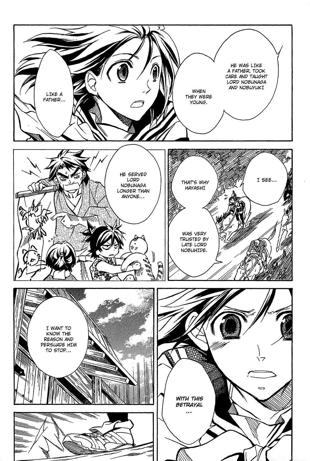 Sengoku Strays Chapter 41 page 9 - Chapter 41: Blood Soaked Dawn