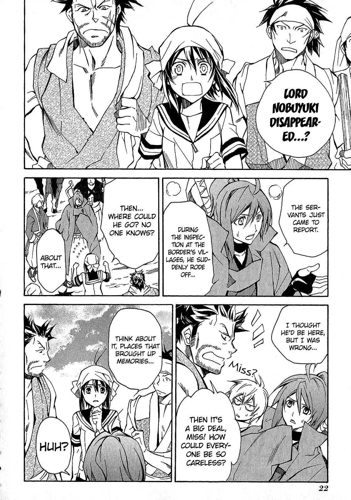 Sengoku Strays Chapter 42 page 25 - Chapter 42: Burdens a Leader Shoulders