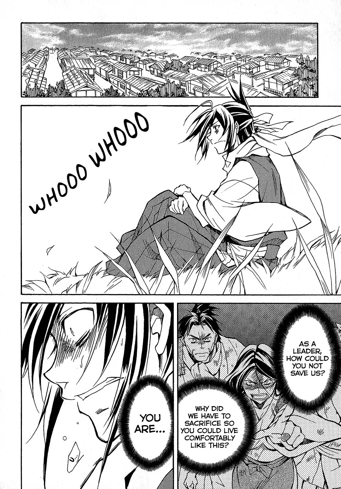 Sengoku Strays Chapter 42 page 27 - Chapter 42: Burdens a Leader Shoulders