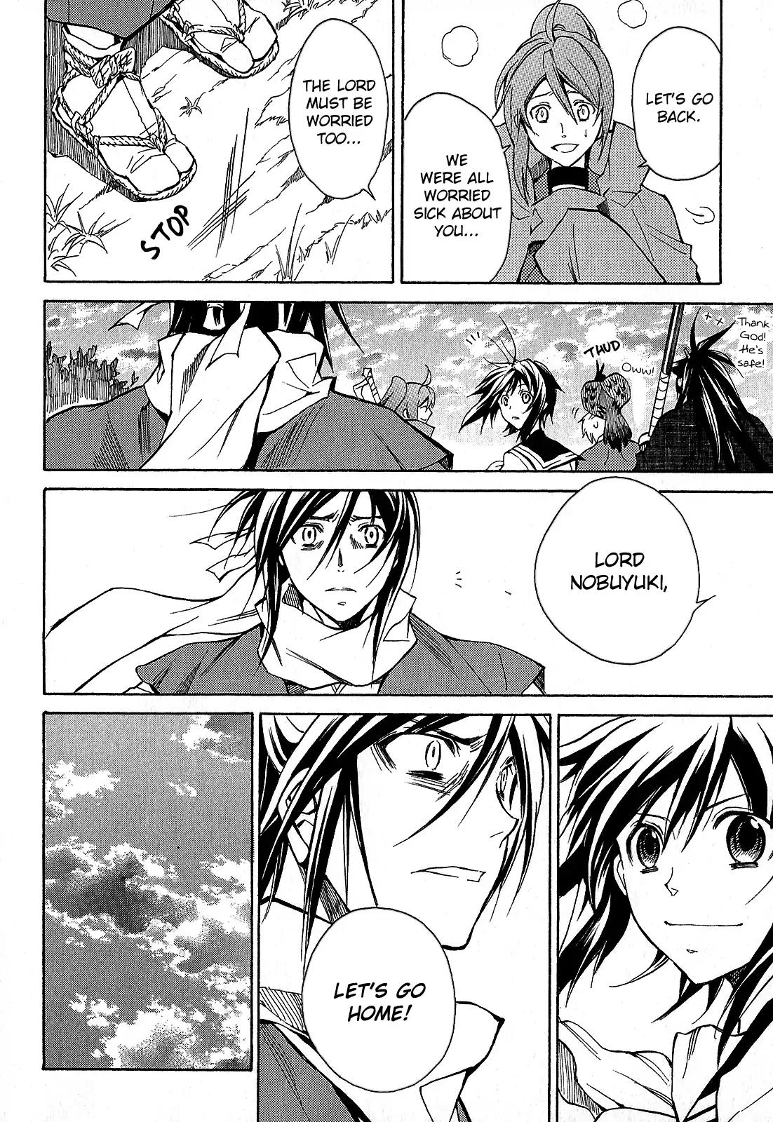 Sengoku Strays Chapter 42 page 29 - Chapter 42: Burdens a Leader Shoulders