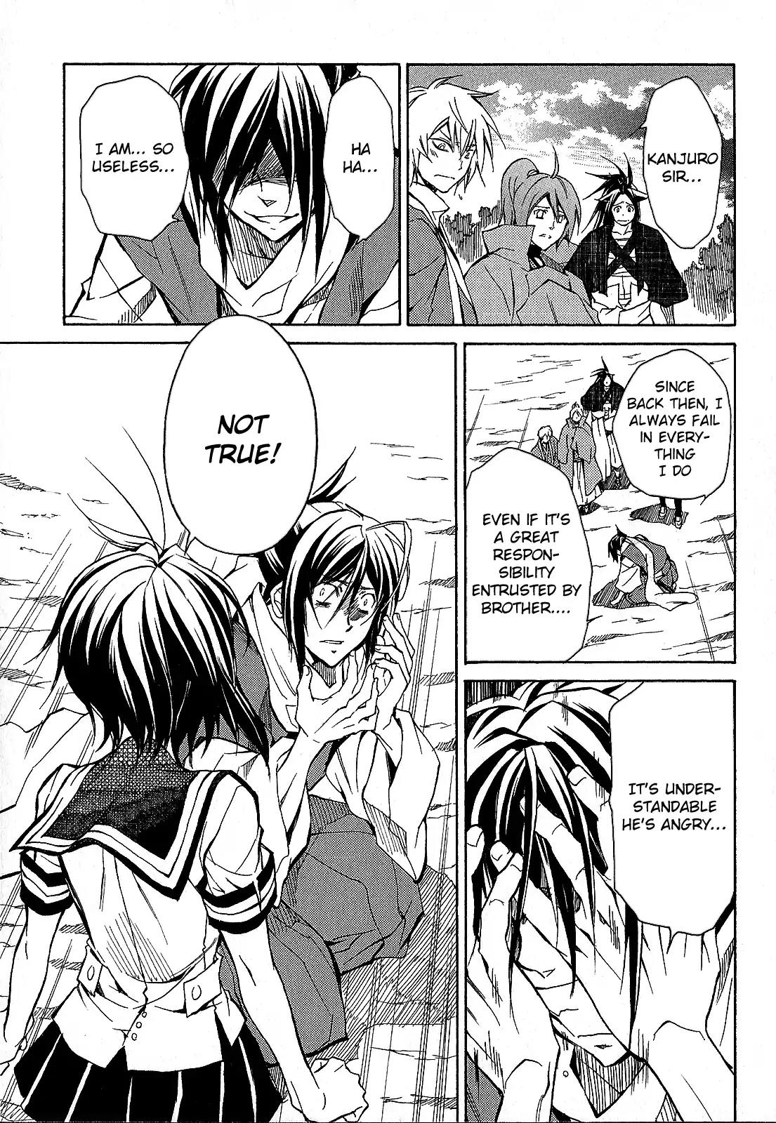 Sengoku Strays Chapter 42 page 36 - Chapter 42: Burdens a Leader Shoulders