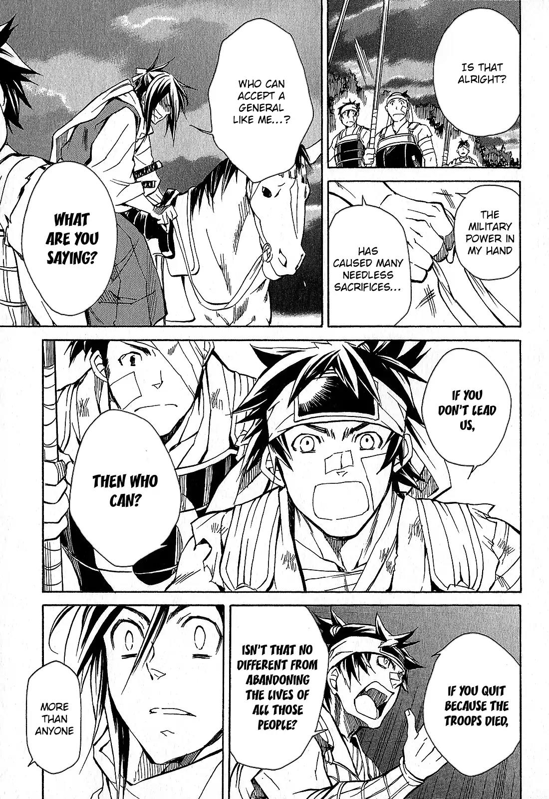 Sengoku Strays Chapter 42 page 42 - Chapter 42: Burdens a Leader Shoulders