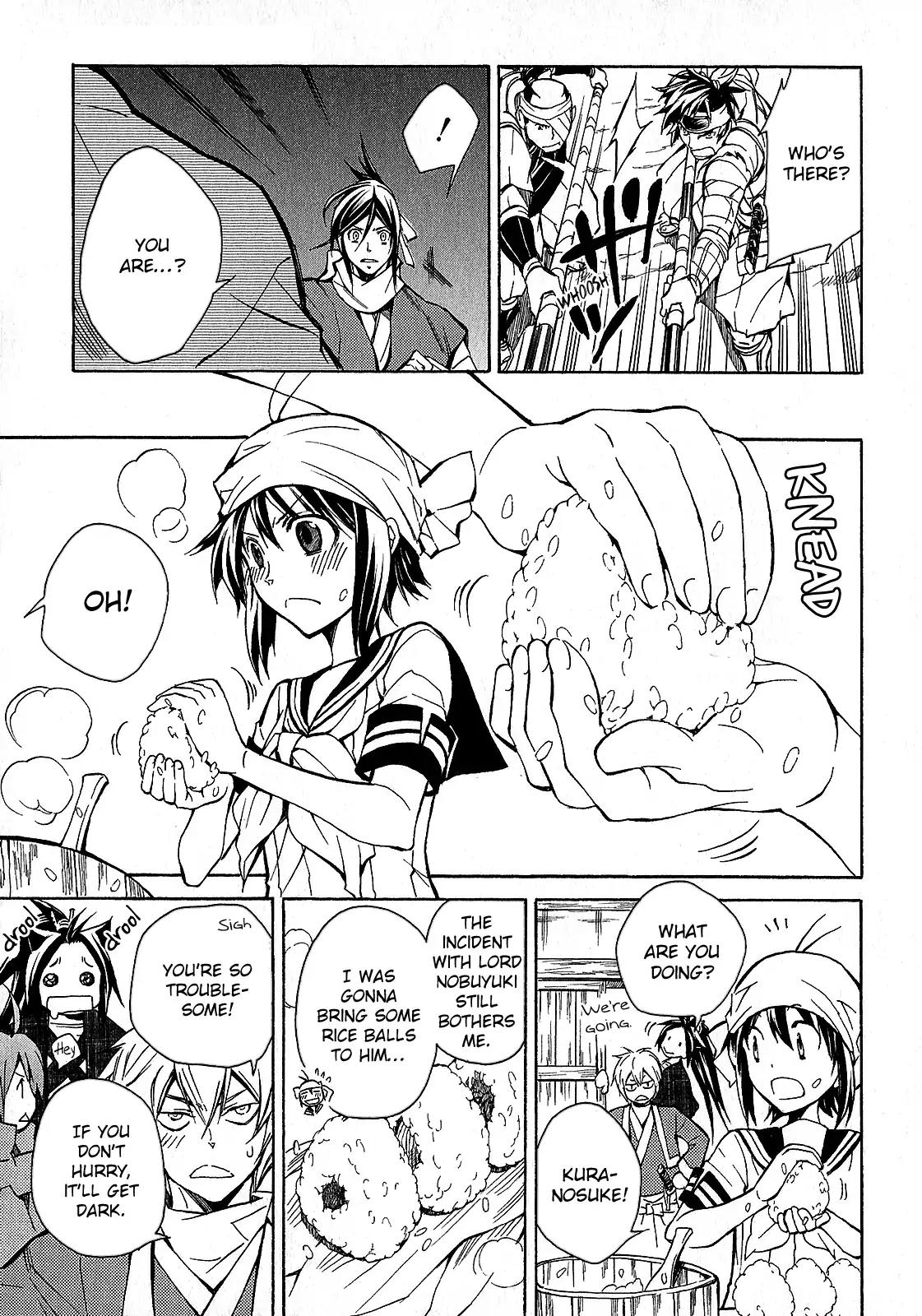 Sengoku Strays Chapter 42 page 44 - Chapter 42: Burdens a Leader Shoulders