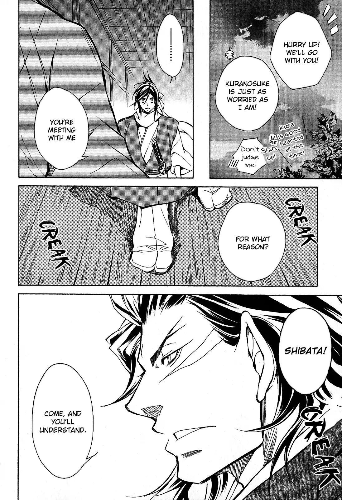 Sengoku Strays Chapter 42 page 45 - Chapter 42: Burdens a Leader Shoulders