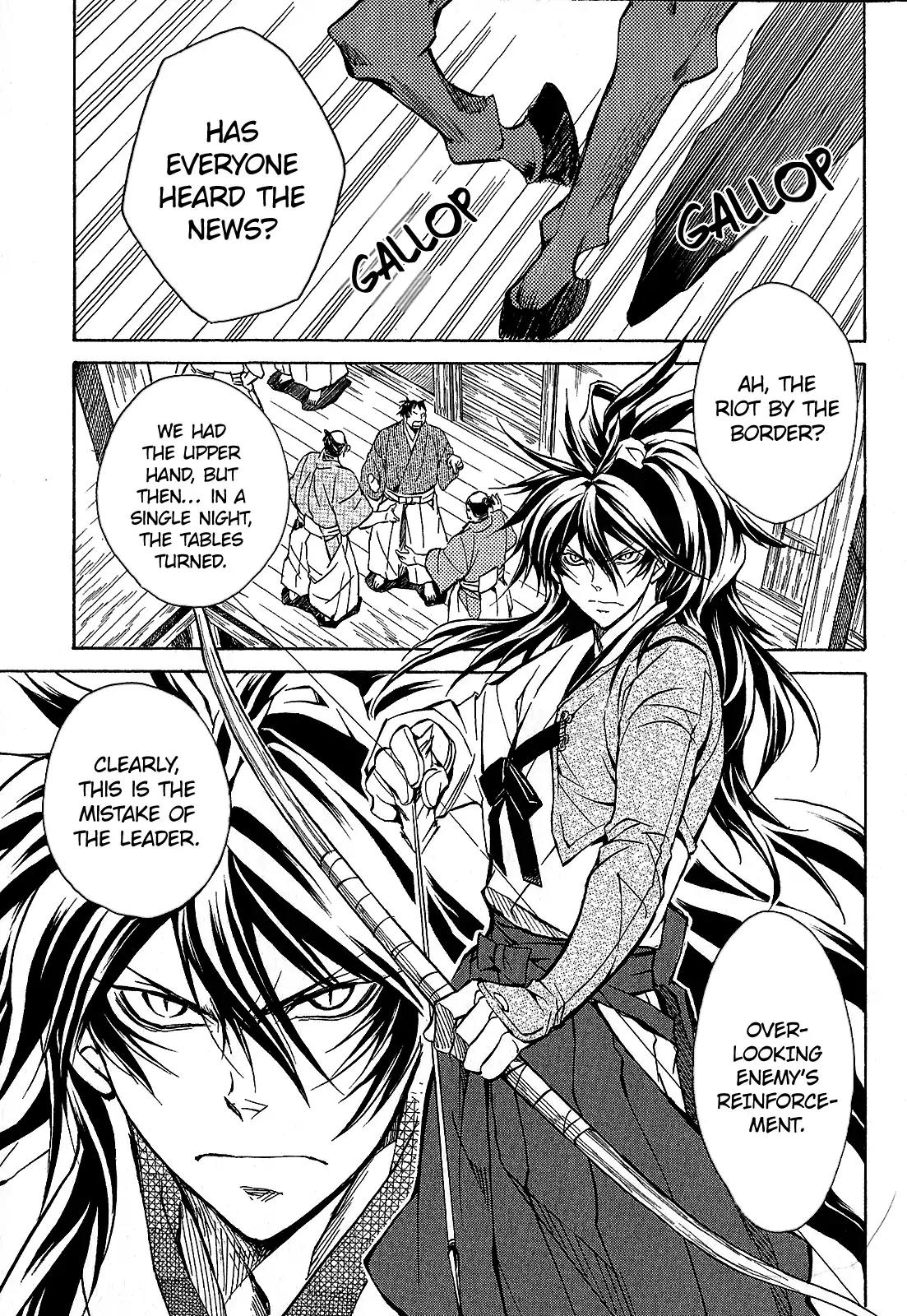 Sengoku Strays Chapter 42 page 8 - Chapter 42: Burdens a Leader Shoulders