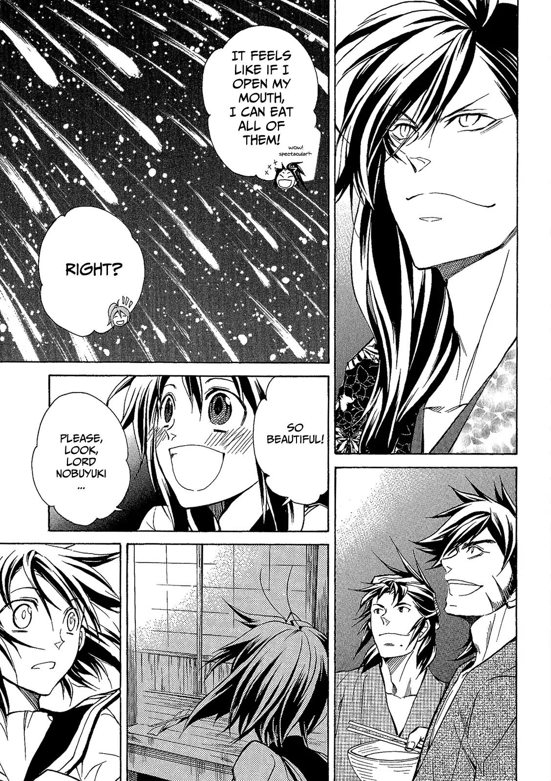 Sengoku Strays Chapter 43 page 28 - Chapter 43: Shooting Stars and Swaying Hearts