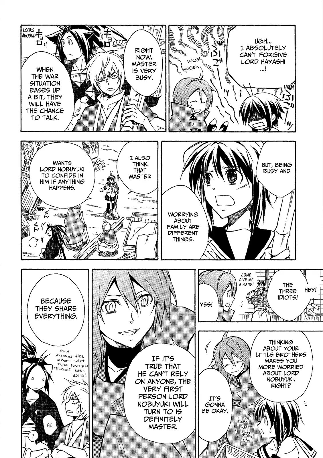 Sengoku Strays Chapter 44 page 11 - Chapter 44: Shattered Dream