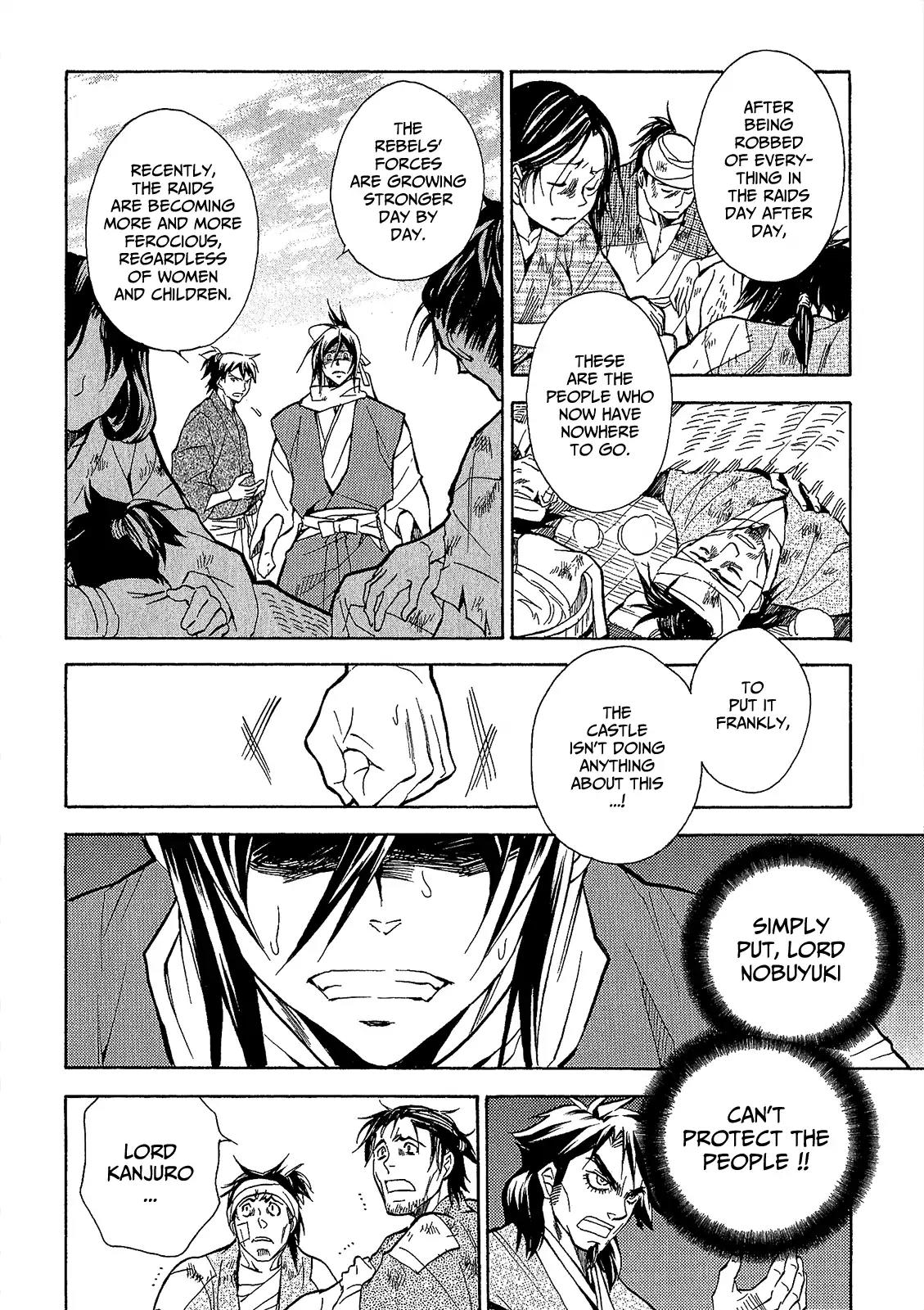 Sengoku Strays Chapter 44 page 13 - Chapter 44: Shattered Dream
