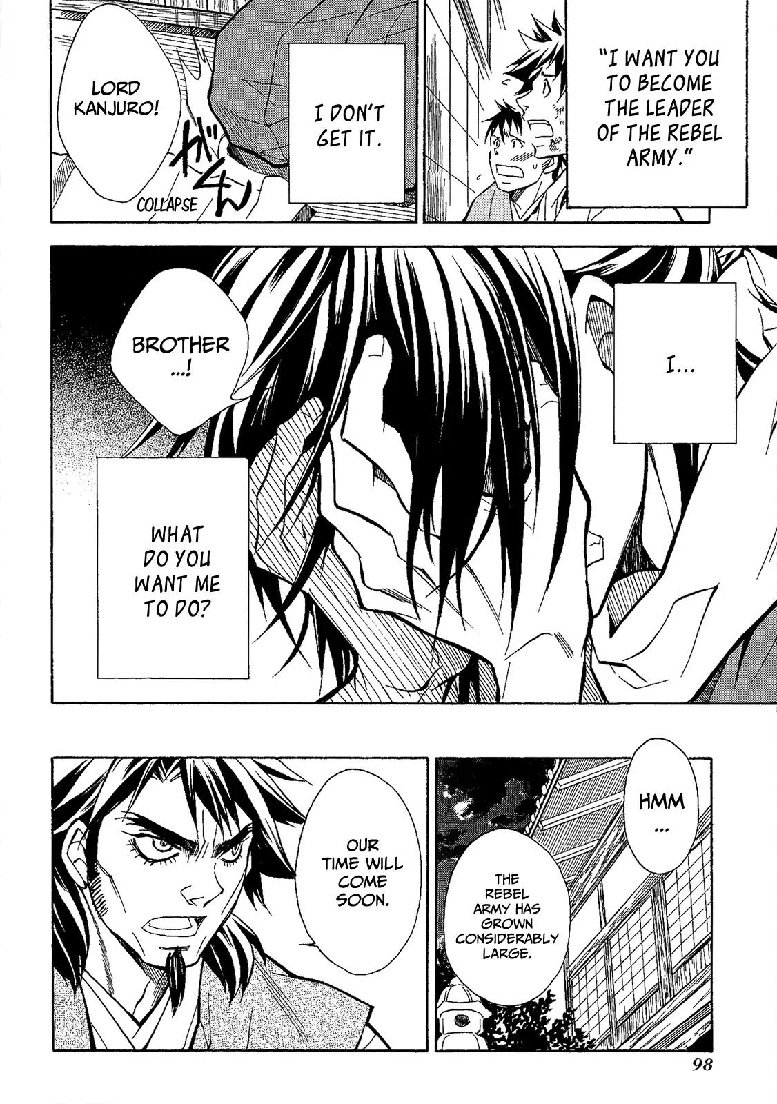 Sengoku Strays Chapter 44 page 21 - Chapter 44: Shattered Dream